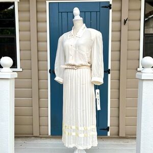 MS CHAUS Vintage Shirt Dress Women’s Size 12